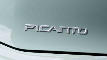 Kia Picanto - &#039;Picanto&#039; badge detail