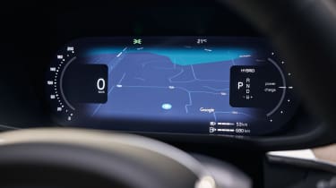 Volvo XC60 facelift - dashboard screen