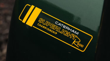 Caterham R600 badge