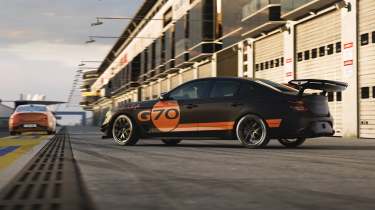 Genesis G70 Track Day Special Concept in pit lane