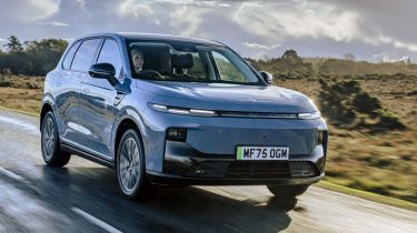 Leapmotor B10 on UK roads - front tracking 