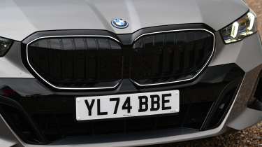 BMW 530e Long-term test - front grill