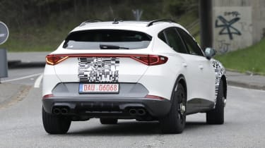 Cupra Formentor facelift (camouflaged) - rear