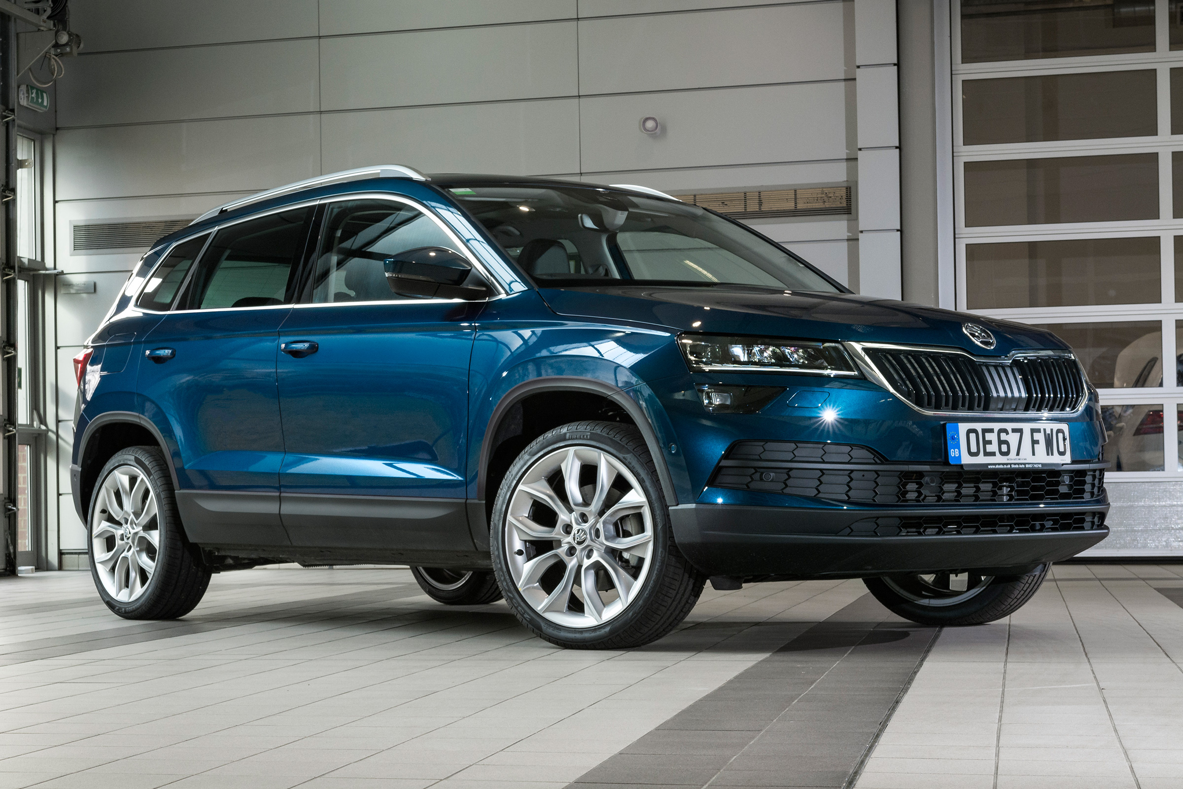 Skoda karoq скрытые функции