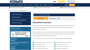 Best alloy wheel insurance providers - Direct Gap