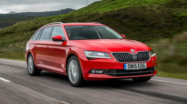 Skoda Superb Estate - front