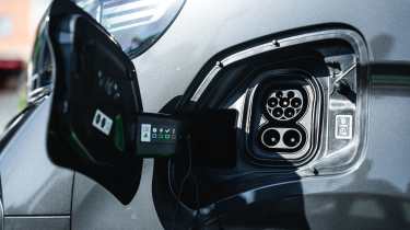 Vauxhall Vivaro Electric - charging socket