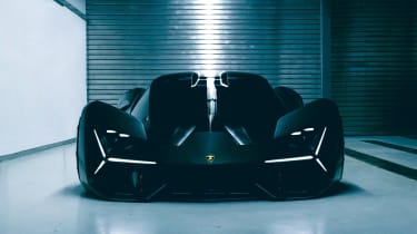 Lamborghini Terzo Millennio - full front dark