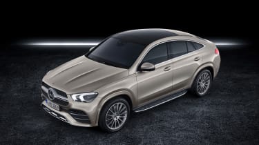 Mercedes GLE Coupe - front 3/4 aerial static