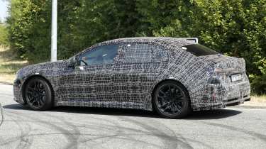 BMW M3 Electric - static rear angled