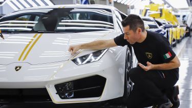 Pope Francis Lamborghini Huracan nose