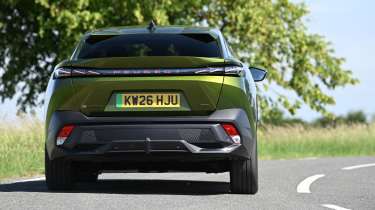 Peugeot E-408 - rear cornering