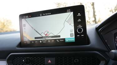 Honda Prelude - infotainment screen