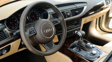 Audi A7 front interior