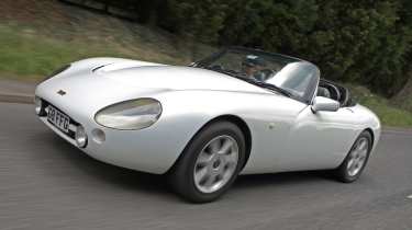 Used TVR Griffith - front action