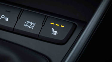 Hyundai Bayon - heated seat button