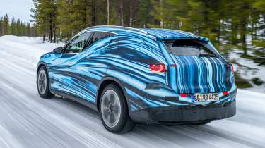 Mercedes GLC prototype - rear tracking