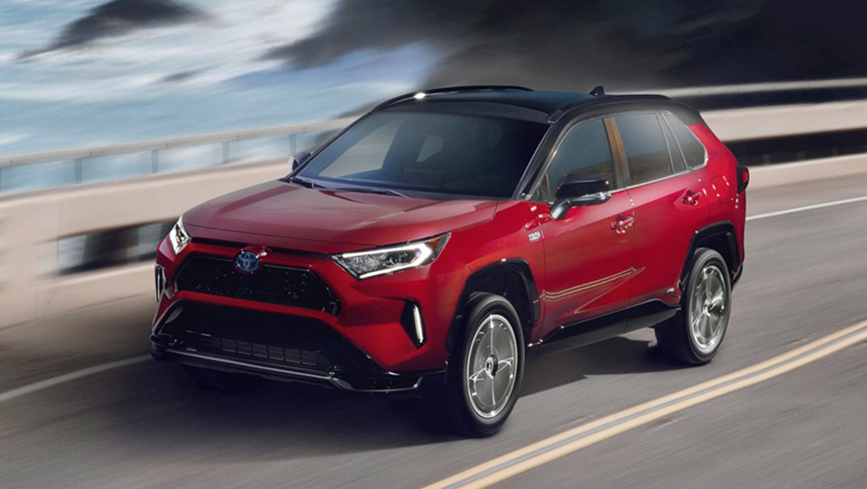 New 298bhp Toyota RAV4 Prime PHEV unveiled at LA - pictures | Auto Express