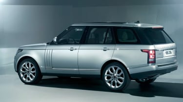 New Range Rover rear three-quarters