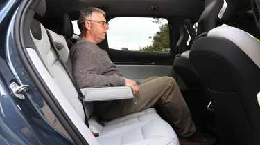 Paul Barker sat in the Polestar 3