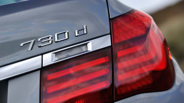 BMW 730d badge