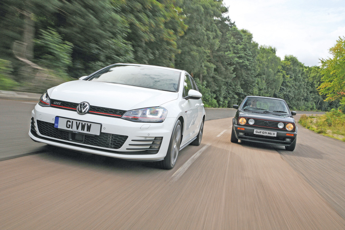 Volkswagen Golf GTI MkVII vs Volkswagen Golf GTI MkII | Auto Express