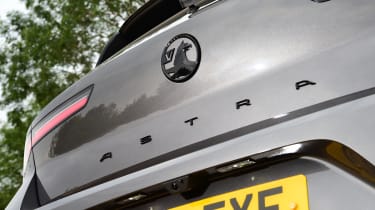Vauxhall Astra - rear badge