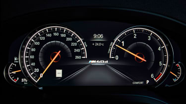 BMW X4 - dials