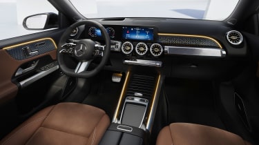 Mercedes GLB facelift - dash