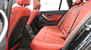 BMW 330d xDrive M Sport Touring rear seats