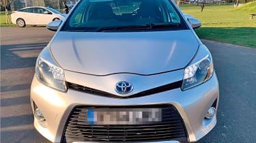 repaired toyota yaris