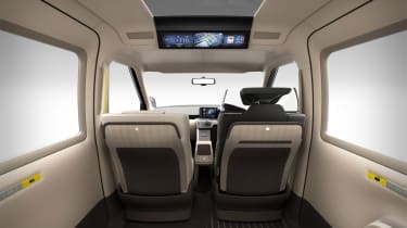 Toyota Taxi interior