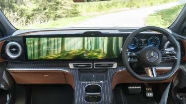 Mercedes GLC Electric - interior 