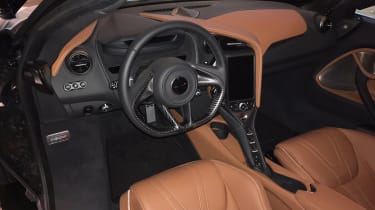 McLaren 720S Geneva - dash