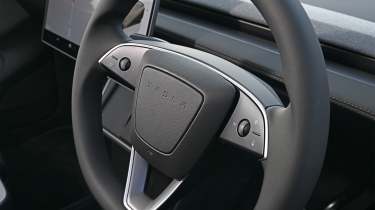 Tesla Model Y - steering wheel