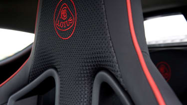 Lotus Evora sport seats