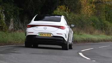 Mercedes CLA - rear cornering