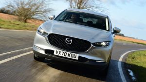 Mazda CX-30 - front cornering