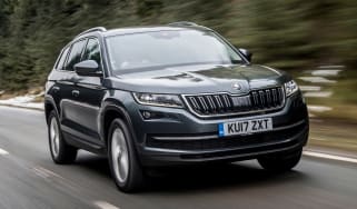 Skoda Kodiaq - front action