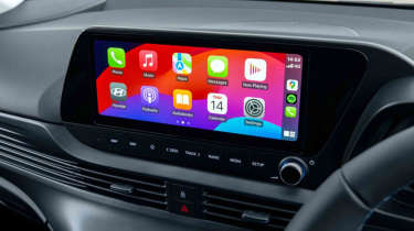Hyundai Bayon - infotainment, CarPlay