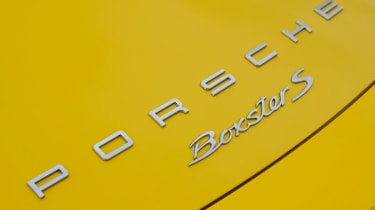 Porsche Boxster S badge