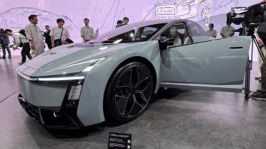 Toyota Corolla Concept - front door open Jordan Katsianis