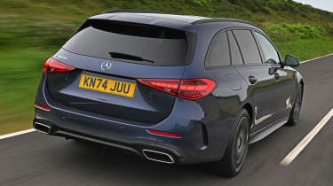 Mercedes C 300 e - rear angled