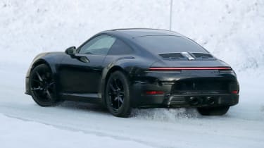 Porsche 911 facelift - rear angle