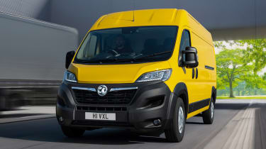Vauxhall Movano-e - front action