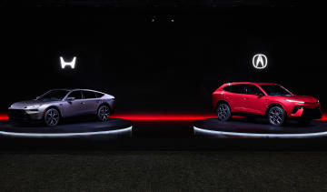 Honda Hybrid Saloon and SUV Prototypes