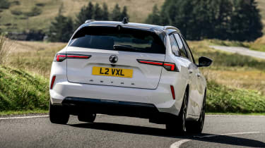 New Vauxhall Astra Sports Tourer Hybrid - rear
