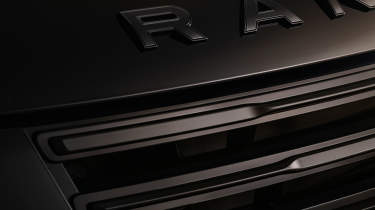 Range Rover SV Black - front detail