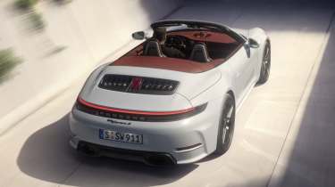 Porsche 911 Carrera S facelift - rear above