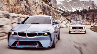BMW 2002 Hommage - front tracking